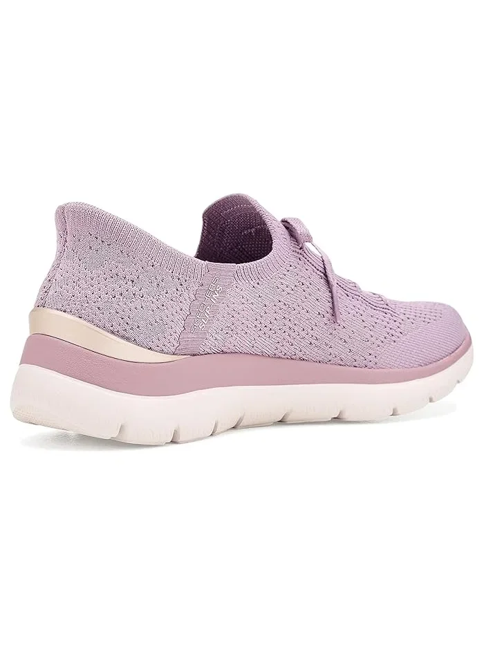 Кроссовки с цветочным принтом Martha Stewart Summits SKECHERS — изображение 3 из 4, темный лавандовый