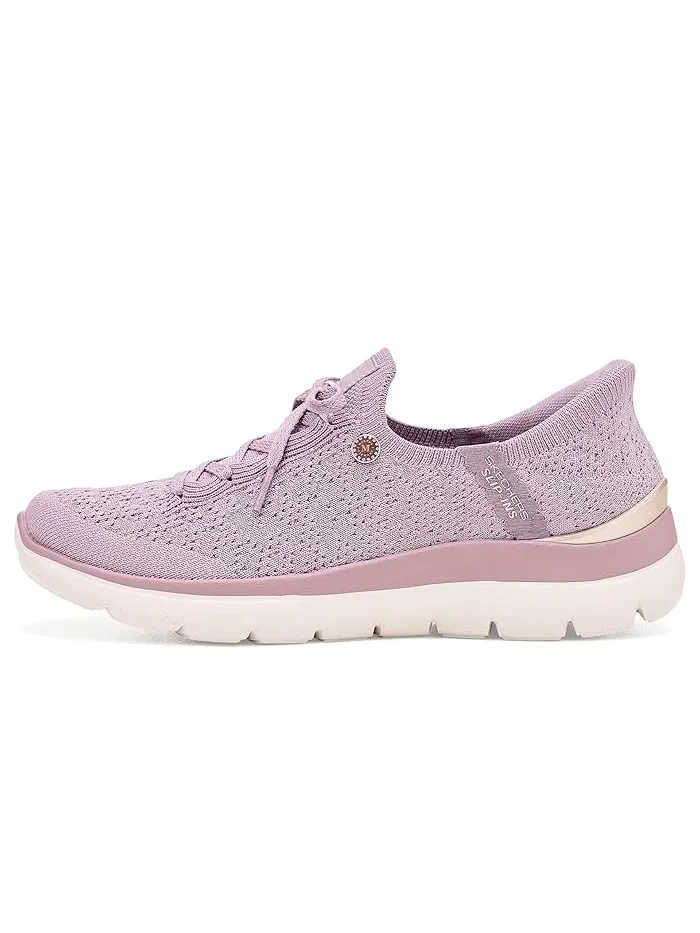 Кроссовки с цветочным принтом Martha Stewart Summits SKECHERS — изображение 4 из 4, темный лавандовый