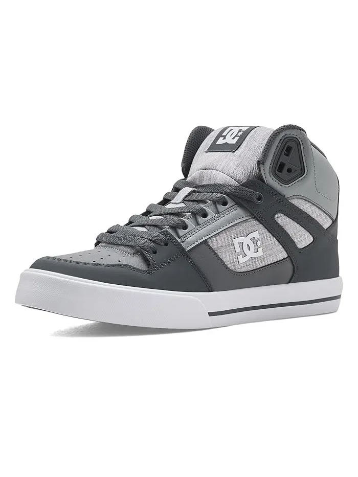 Кроссовки высокие Pure High Top WC DC — изображение 1 из 4, серый/белый
