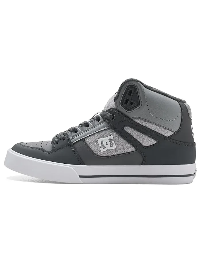 Кроссовки высокие Pure High Top WC DC — изображение 4 из 4, серый/белый