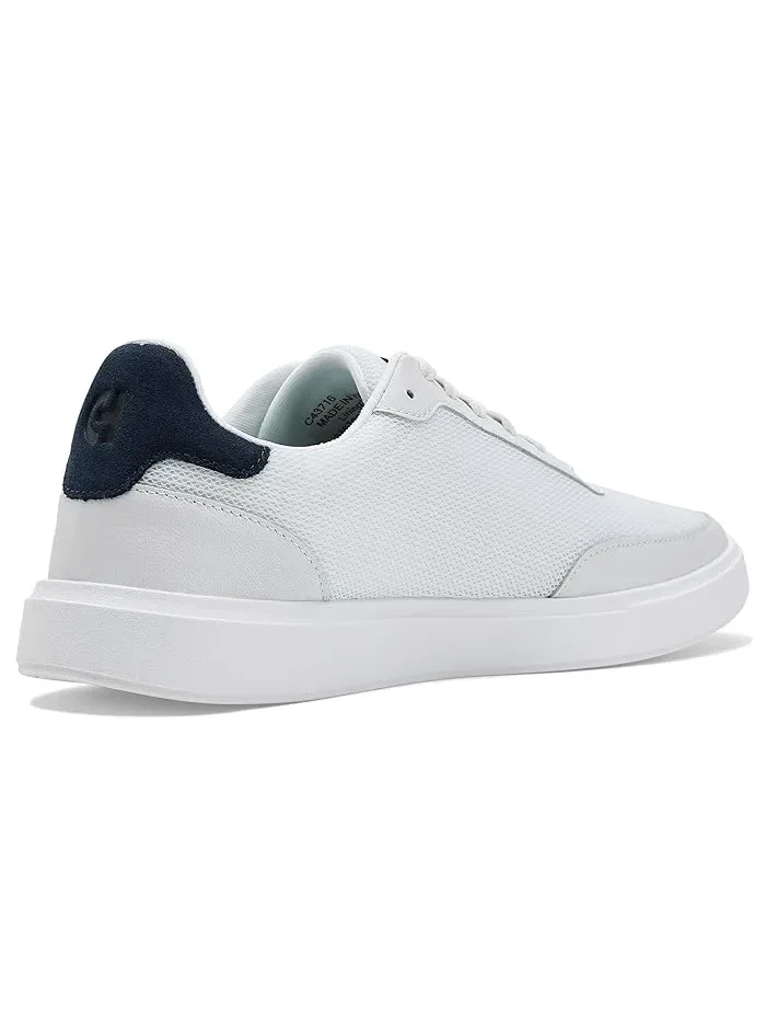 Кроссовки повседневные Grand Crosscourt Sideserve Cole Haan — изображение 3 из 4, белый/темно-синий