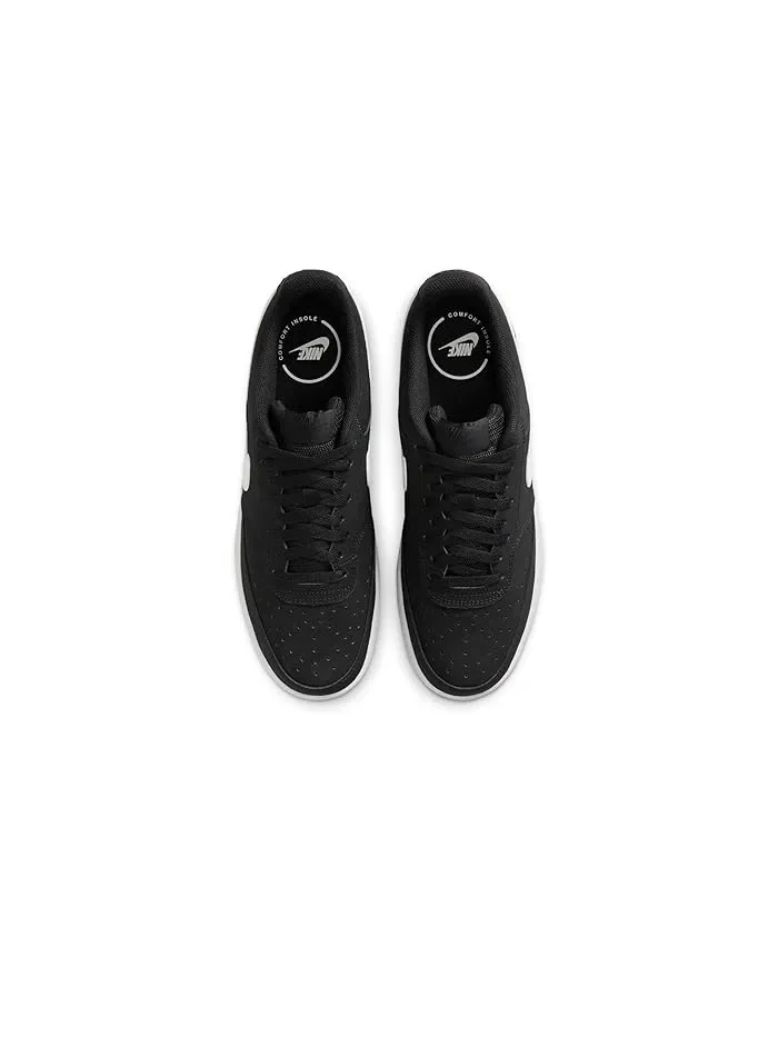Кроссовки низкие Nike Court Vision Low Premium — изображение 2 из 4, черный/белый