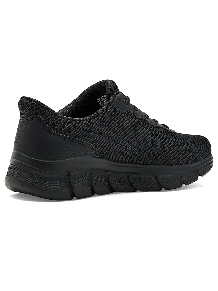 Кроссовки с системой шнуровки BOBS B Flex - Glacial Edge Slip-ins BOBS from SKECHERS — изображение 3 из 4, черный/черный