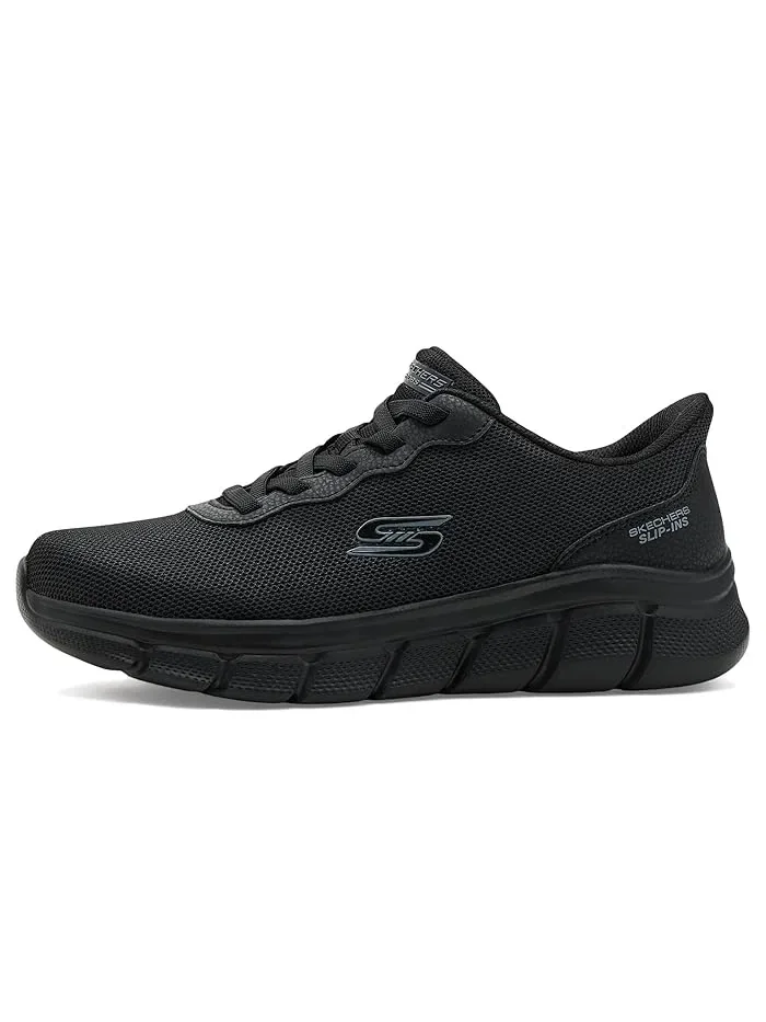 Кроссовки с системой шнуровки BOBS B Flex - Glacial Edge Slip-ins BOBS from SKECHERS — изображение 4 из 4, черный/черный