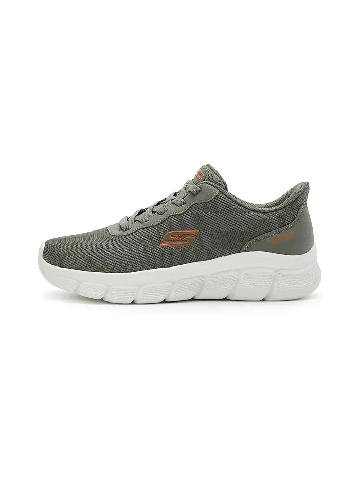 Кроссовки с системой шнуровки BOBS B Flex Glacial Edge Slip-ins BOBS from SKECHERS — изображение 4 из 4, оливковый
