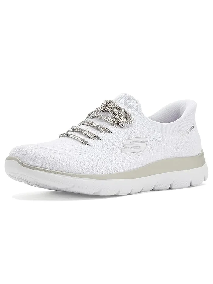 Кроссовки с пайетками Summits Crystal Dream SKECHERS — изображение 1 из 4, белый