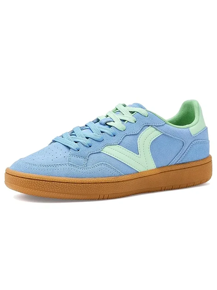 Кроссовки из замши Smash Suede Victoria — изображение 1 из 4, небесный