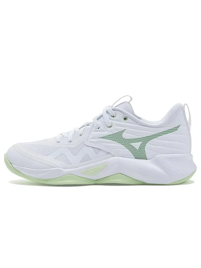 Кроссовки для волейбола Wave Momentum 4 Pro Mizuno — изображение 4 из 4, белый