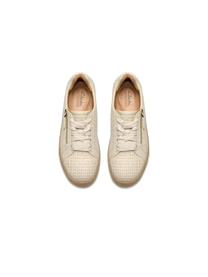 Кроссовки с рафией Mykah Joyfull Clarks — изображение 2 из 4, натуральный