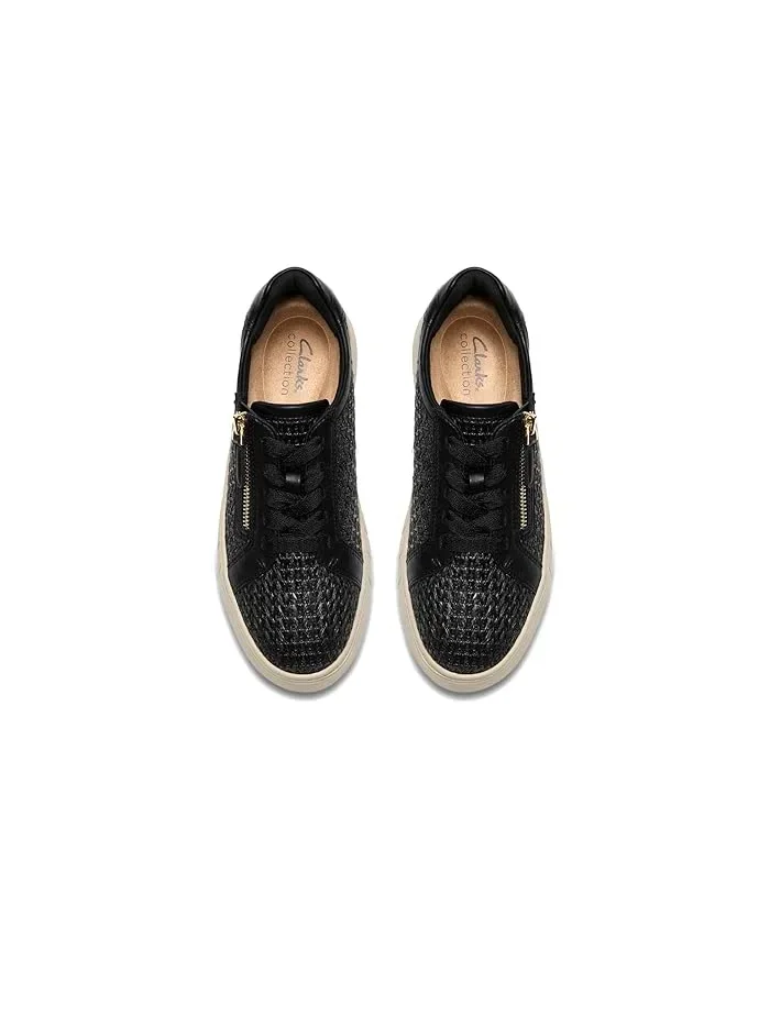 Кроссовки с плетеным верхом Mykah Joyfull Clarks — изображение 2 из 4, черный