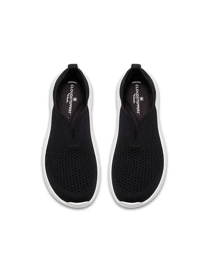 Кроссовки тканевые Solevana Knit Clarks — изображение 2 из 4, черный