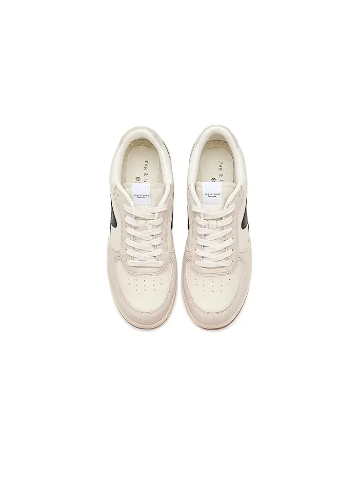 Кроссовки женские Retro Court Sneakers rag & bone — изображение 2 из 4, песочный