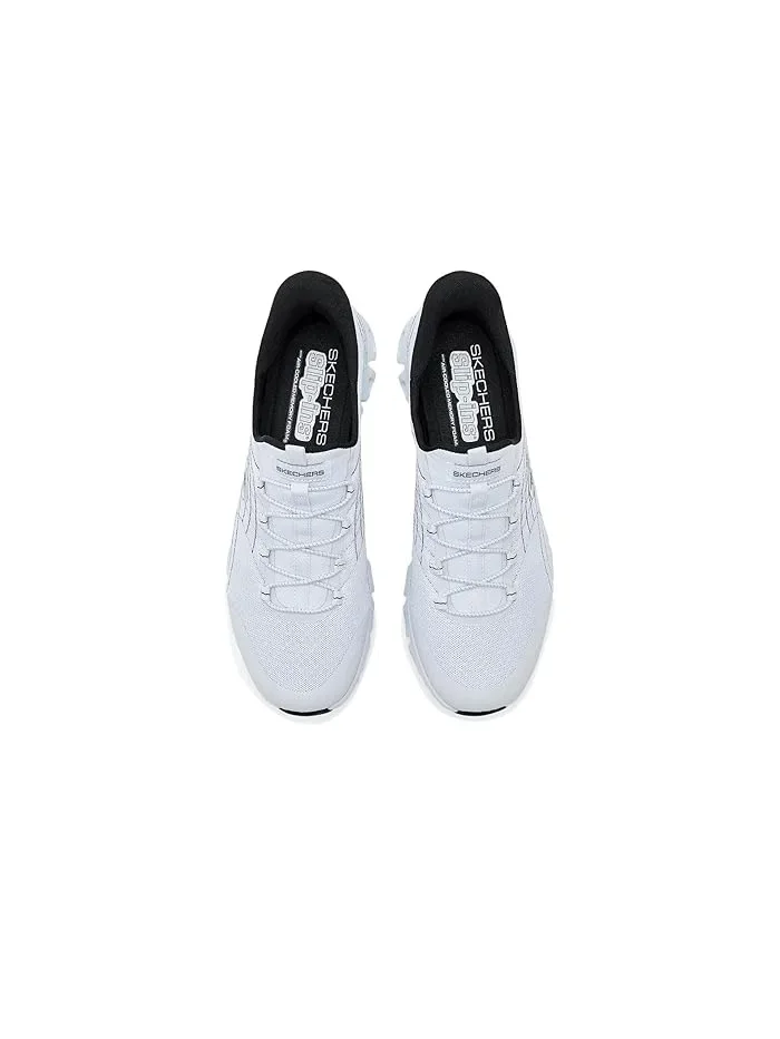 Кроссовки Glide-Step Hands Free Slip-ins Prismatic SKECHERS — изображение 2 из 4, белый/черный