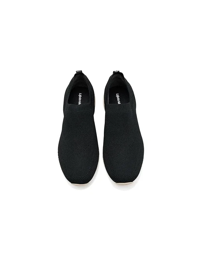 Кроссовки повседневные Upbeat Slip-On LifeStride — изображение 2 из 4, черный