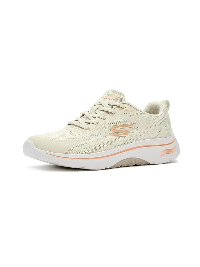 Кроссовки с поддержкой свода стопы Go Walk Arch Fit 2.0 Cassy SKECHERS Performance — изображение 1 из 4, натуральный / персик