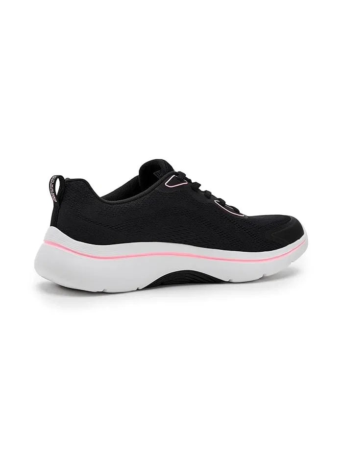 Кроссовки с поддержкой свода стопы Go Walk Arch Fit 2.0 Cassy SKECHERS Performance — изображение 3 из 4, черный/розовый