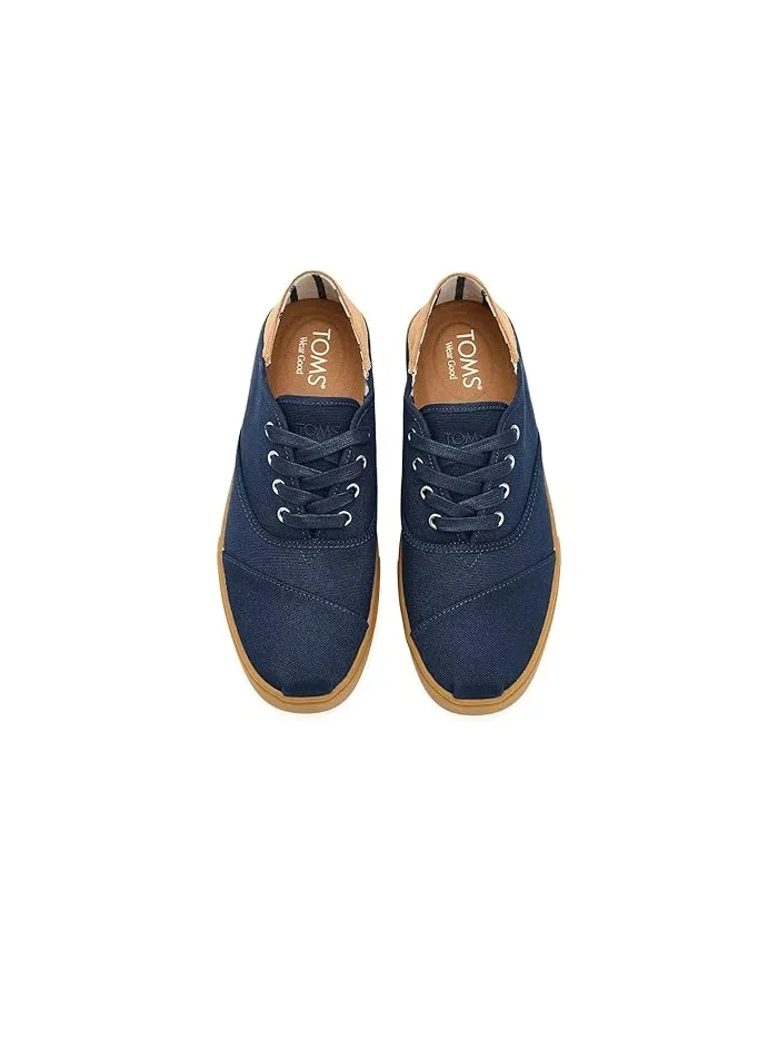Кроссовки на шнуровке Cordones Plus TOMS — изображение 2 из 4, темно-синий
