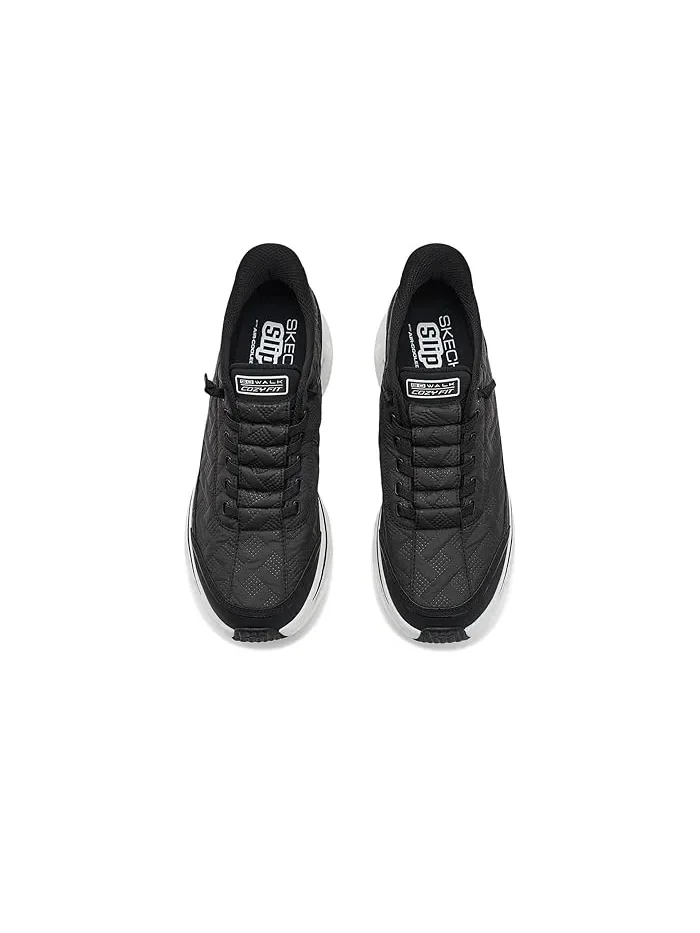 Кроссовки с технологией Slip-Ins Go Walk Glide-Step 2.0 Cozy-Walker SKECHERS Performance — изображение 2 из 4, черный/белый