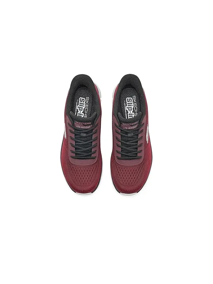 Кроссовки с технологией Hands Free Slip-In Track Revno SKECHERS — изображение 2 из 4, хаки