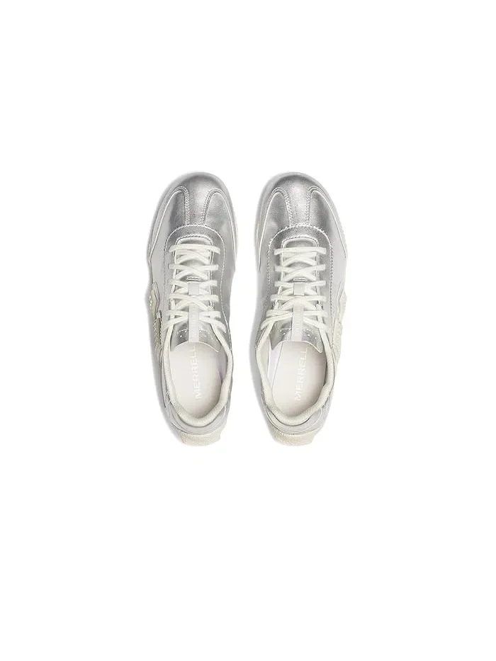 Кроссовки низкие Merrell Relay Fly Vent Metallic Se — изображение 2 из 4, пепельный