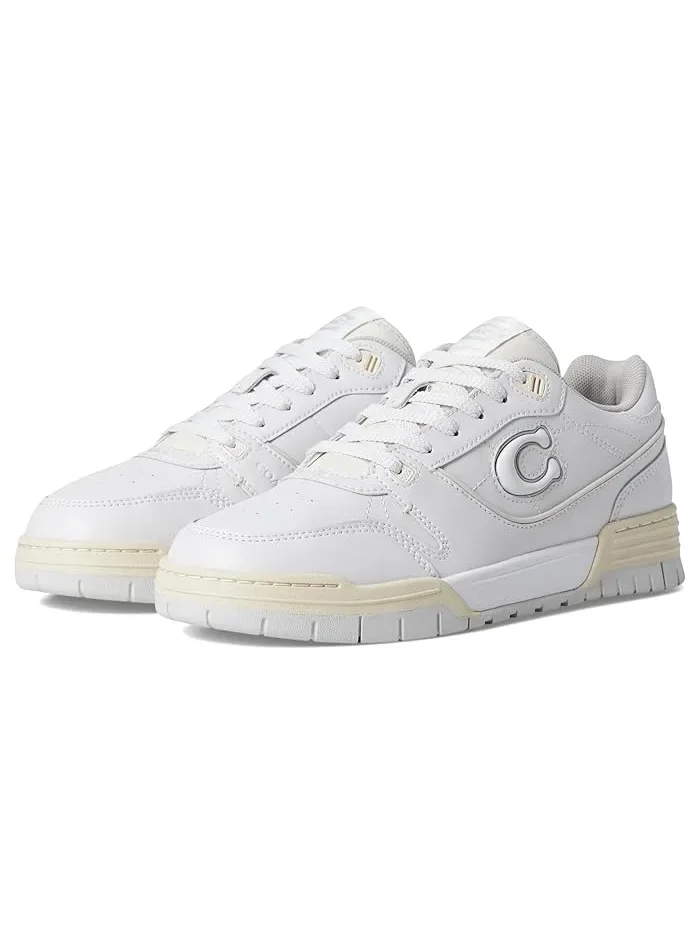 Кроссовки Soho Sneakers In Mixed Signature COACH — белый