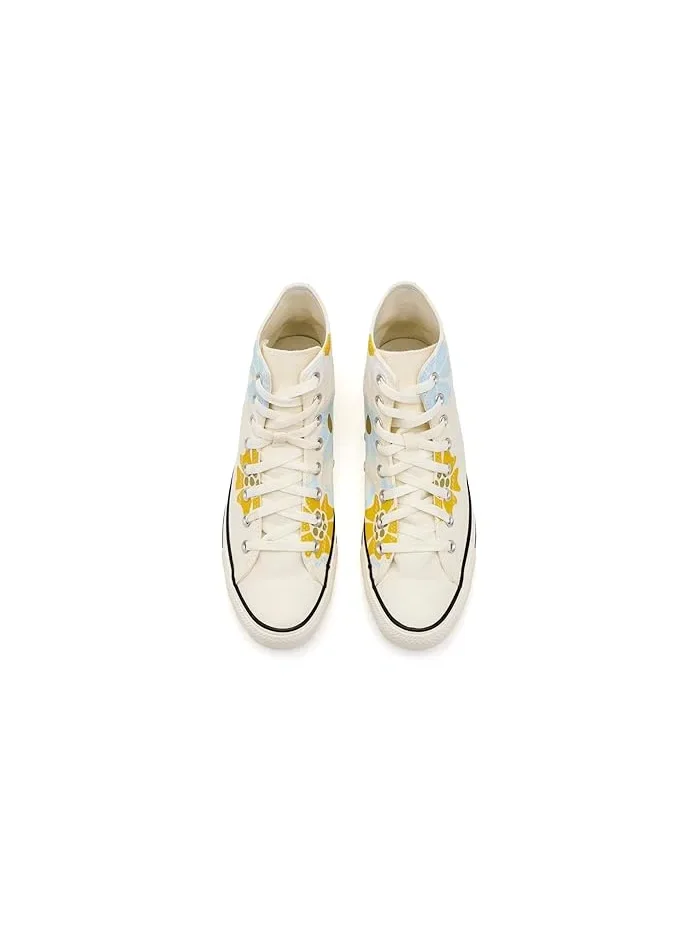 Кроссовки высокие Chuck Taylor All Star Retro Florals Converse — изображение 2 из 4, прозрачный