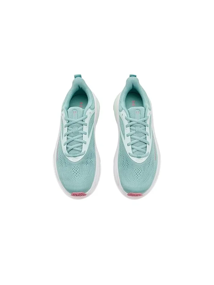 Кроссовки беговые Charged Rogue 6 Under Armour — изображение 2 из 4, синий/зеленый/розовый