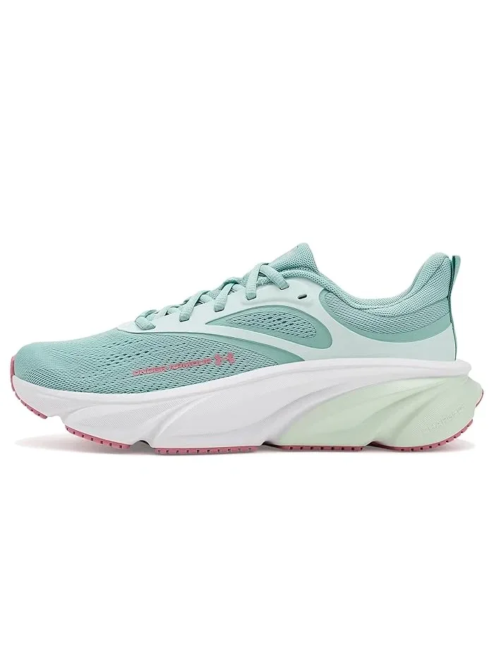 Кроссовки беговые Charged Rogue 6 Under Armour — изображение 4 из 4, синий/зеленый/розовый