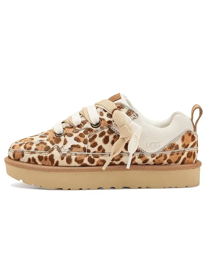 Кроссовки с леопардовым принтом Lo Lowmel Plains UGG — изображение 4 из 4, жасмин