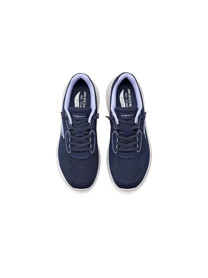 Кроссовки с поддержкой свода стопы Go Walk Arch Fit N-Joy Ellie SKECHERS Performance — изображение 2 из 4, темно-синий