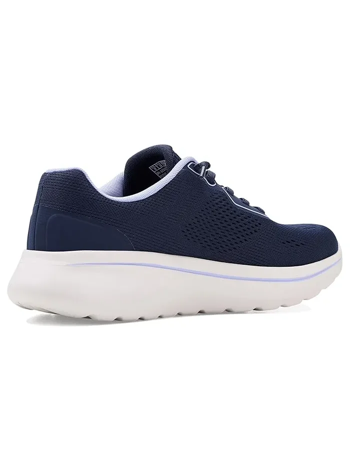 Кроссовки с поддержкой свода стопы Go Walk Arch Fit N-Joy Ellie SKECHERS Performance — изображение 3 из 4, темно-синий