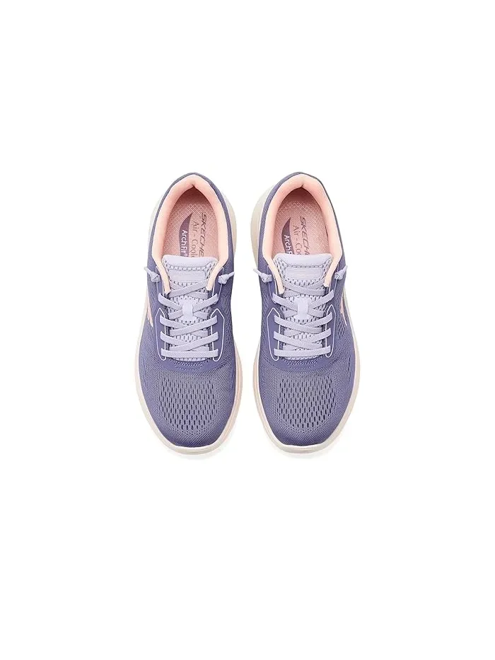 Кроссовки с поддержкой свода стопы Go Walk Arch Fit N-Joy Ellie SKECHERS Performance — изображение 2 из 4, фиолетовый
