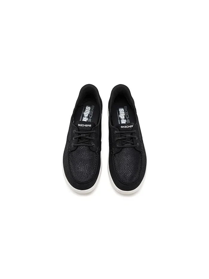 Кроссовки Hands Free Slip-Ins On-The-Go Flex Radiant - Brooklyn SKECHERS — изображение 2 из 4, черный/белый