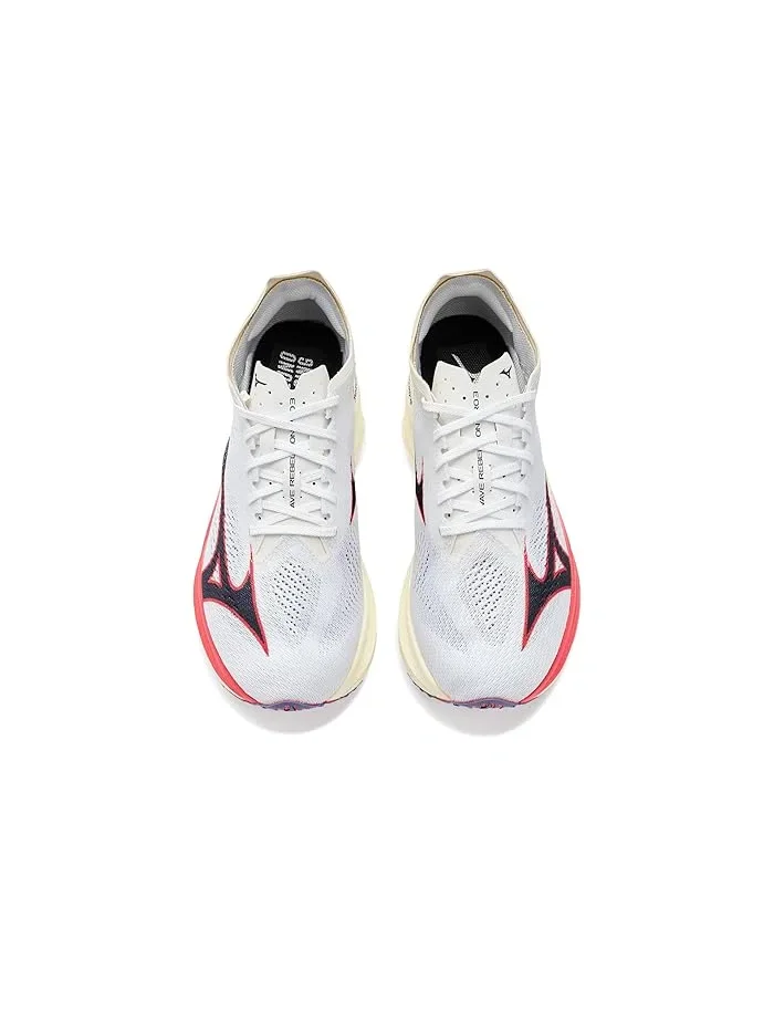 Кроссовки беговые Wave Rebellion Pro 3 Mizuno — изображение 2 из 4, белый/синий