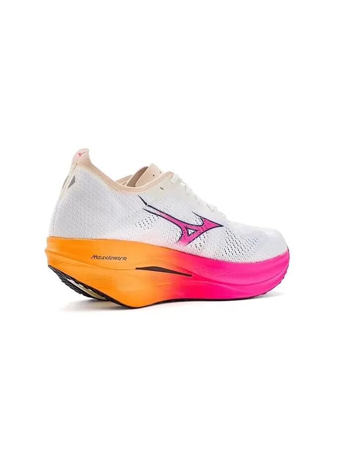 Кроссовки беговые Wave Rebellion Pro 3 Mizuno — изображение 3 из 4, белый/оранжевый
