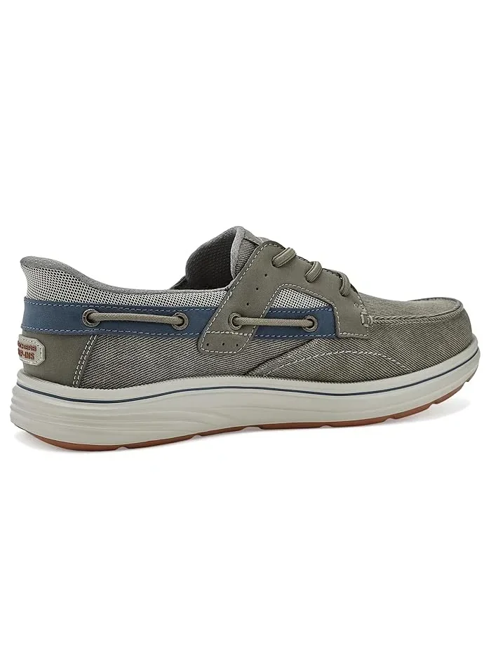Кроссовки slip-on Skechers Troutt Davey — изображение 3 из 4, серый