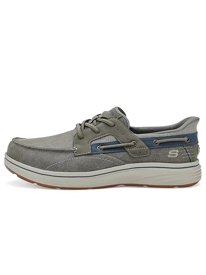 Кроссовки slip-on Skechers Troutt Davey — изображение 4 из 4, серый