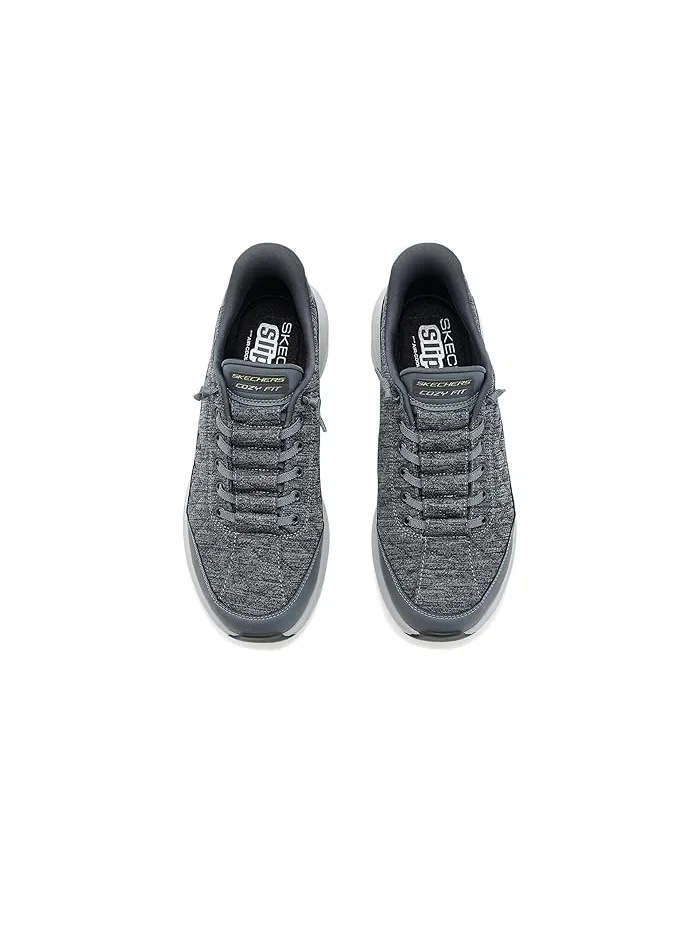 Кроссовки с Air-Cooled Memory Foam Contour Foam Cozy Fit Copost SKECHERS — изображение 2 из 4, серый
