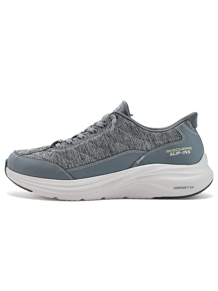 Кроссовки с Air-Cooled Memory Foam Contour Foam Cozy Fit Copost SKECHERS — изображение 4 из 4, серый