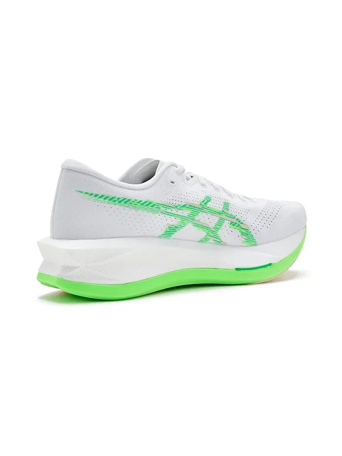 Кроссовки для бега Sonicblast ASICS — изображение 3 из 4, белый/зеленый
