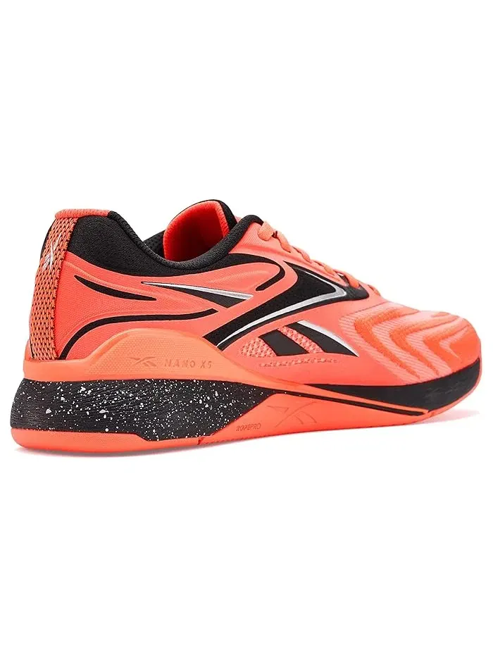 Кроссовки для фитнеса Nano X5 Edge Reebok — изображение 3 из 4, оранжевый/белый/черный