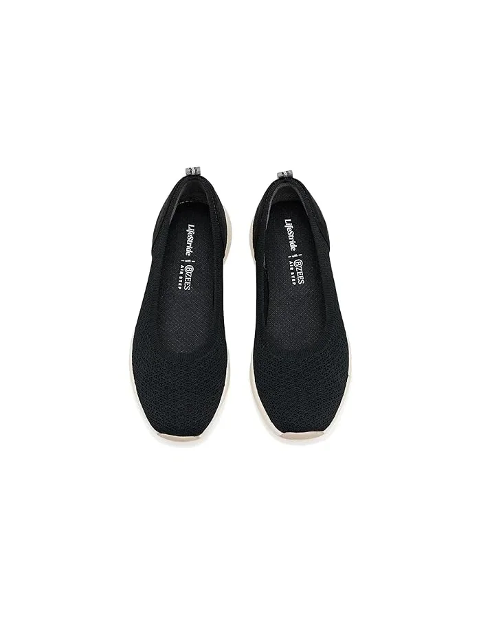 Кроссовки повседневные Unity Slip-On LifeStride — изображение 2 из 4, черный