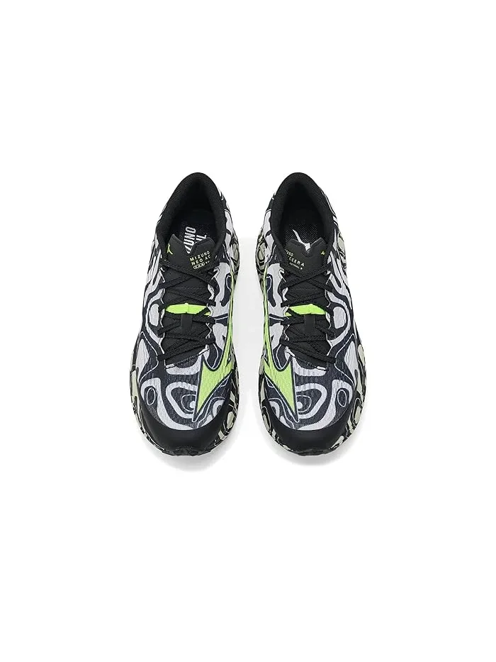 Кроссовки с азотной пеной Mizuno Neo Accera — изображение 2 из 4, синий/желтый