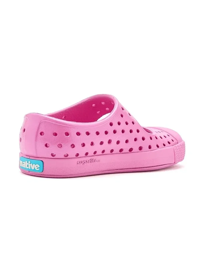 Кроссовки с перфорацией Jefferson Juniper Metallic Native Shoes Kids — изображение 3 из 4, розовый металлик/розовый