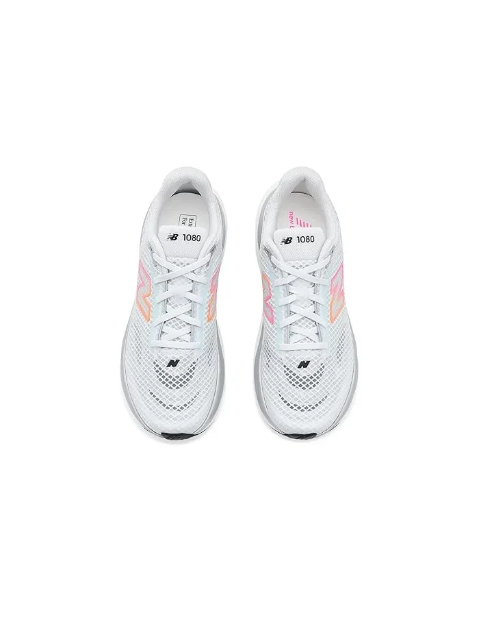 Кроссовки Fresh Foam X 1080 V15 New Balance — изображение 2 из 4, белый/розовый