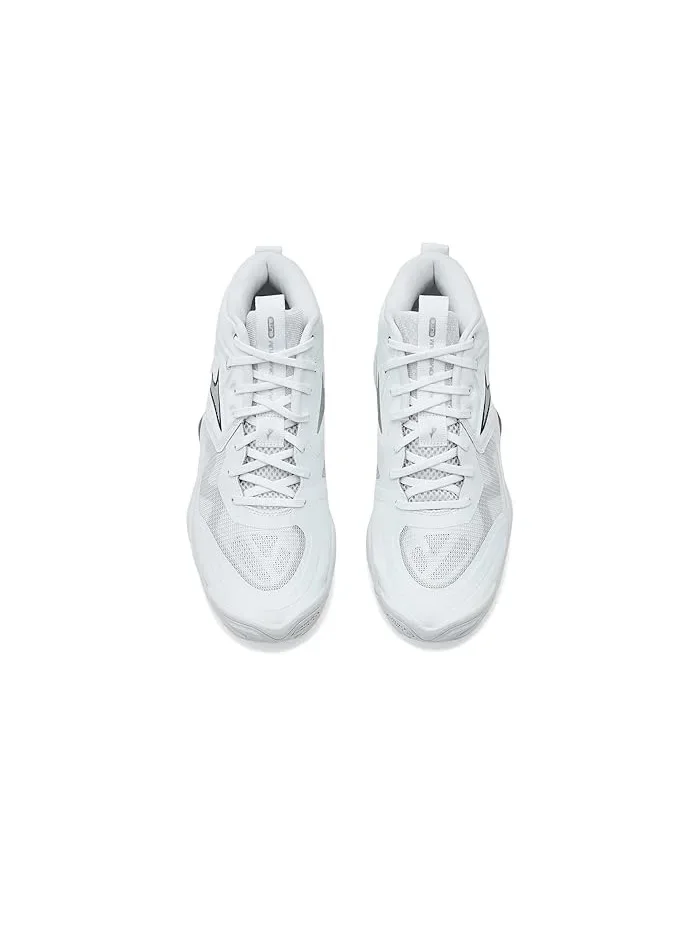 Кроссовки Mizuno Wave Momentum 4 Elite Mid — изображение 2 из 4, белый/металлик серый