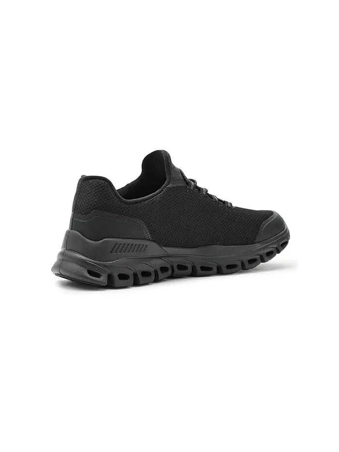 Кроссовки с геометрической подошвой Glide-Step Noltek SKECHERS — изображение 3 из 4, черный/черный