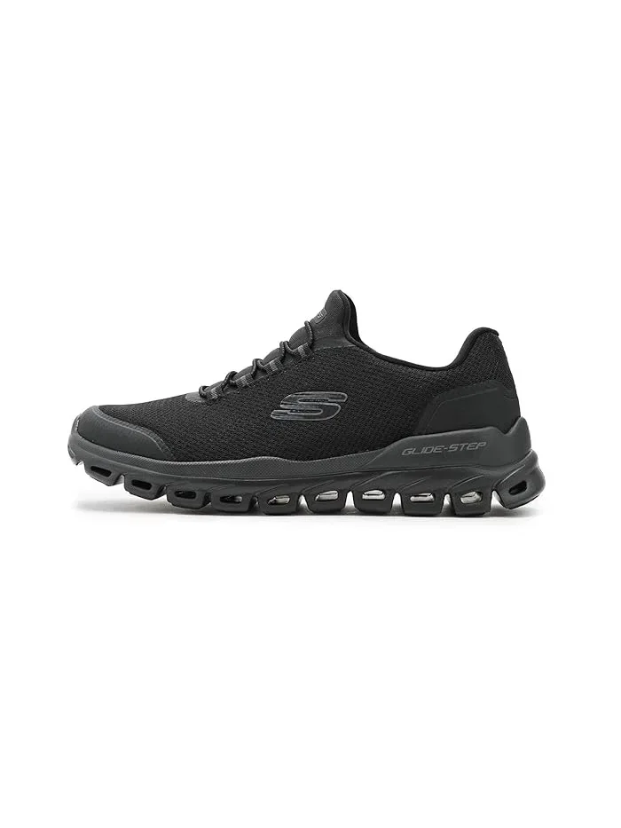 Кроссовки с геометрической подошвой Glide-Step Noltek SKECHERS — изображение 4 из 4, черный/черный