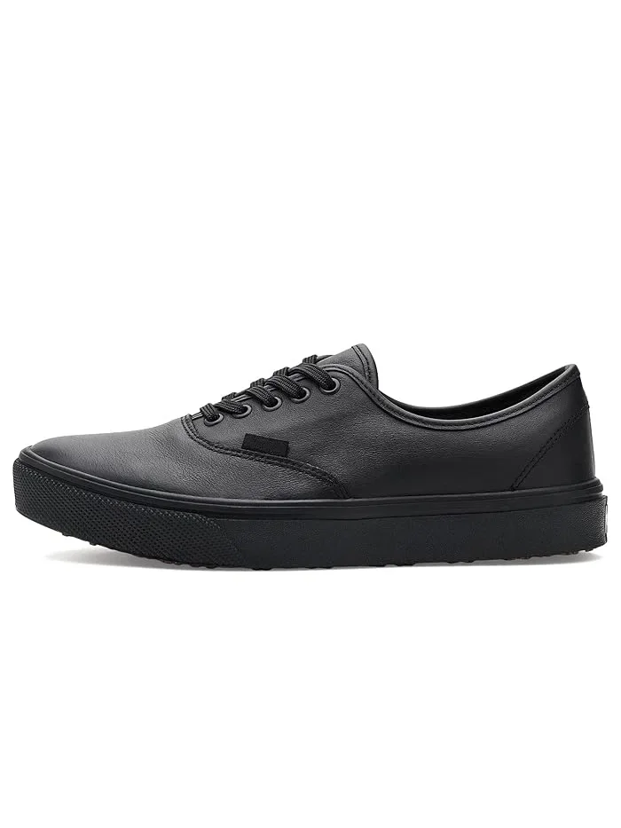 Кроссовки Vans Authentic Slip Resistant — изображение 4 из 4, черный/черный