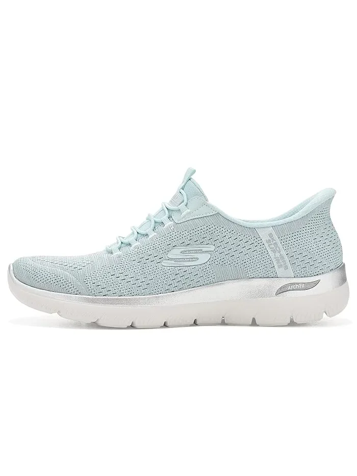 Кроссовки с поддержкой свода стопы Arch Fit Summits SKECHERS — изображение 4 из 4, светлый синий